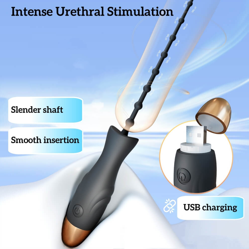 Vibrating Urethral Plug