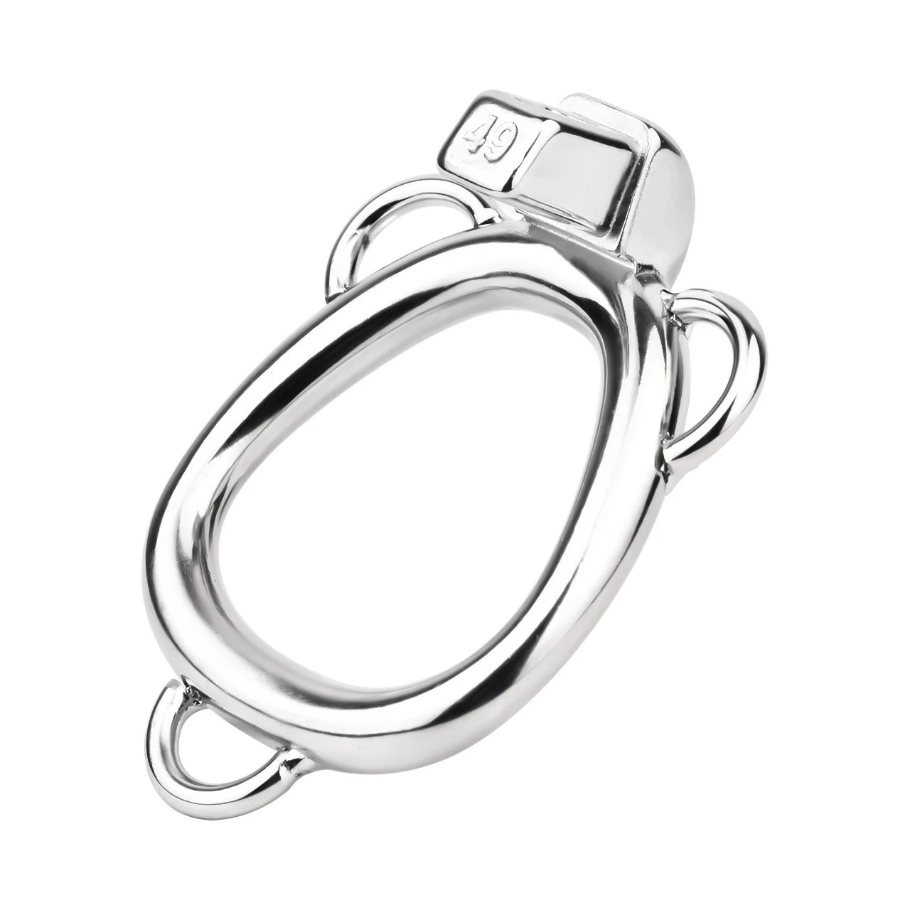 FRRK Metal Seashell Shape Chastity Lock (Optional Ring Sizes)