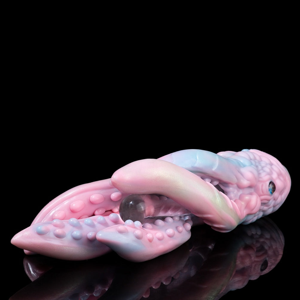 Pink Fantasy Octopus Silicone Sex Doll – Alien Blowjob Single-Channel Pocket Pussy