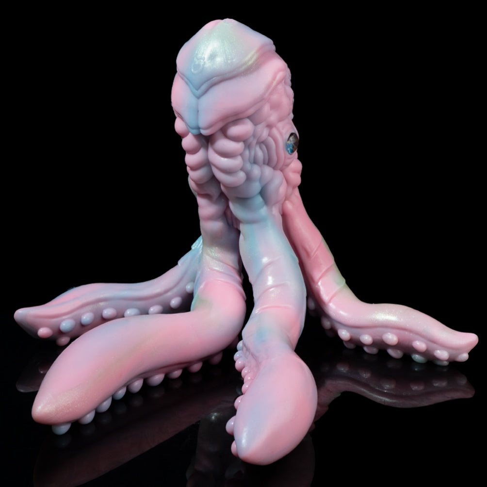 Pink Fantasy Octopus Silicone Sex Doll – Alien Blowjob Single-Channel Pocket Pussy
