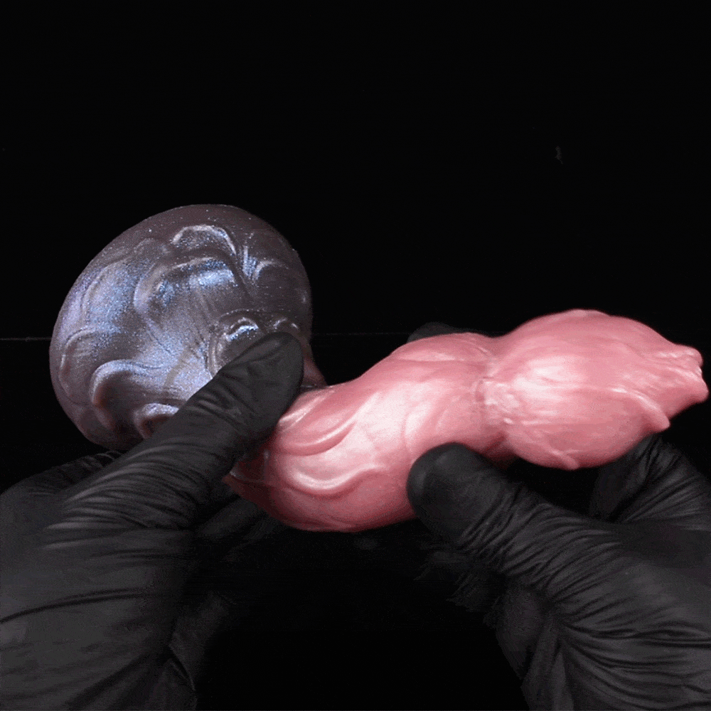 Fantasy Silicone Monster Dildo with Suction Cup – Insertion-based Female Anal and Vaginal Stimulator