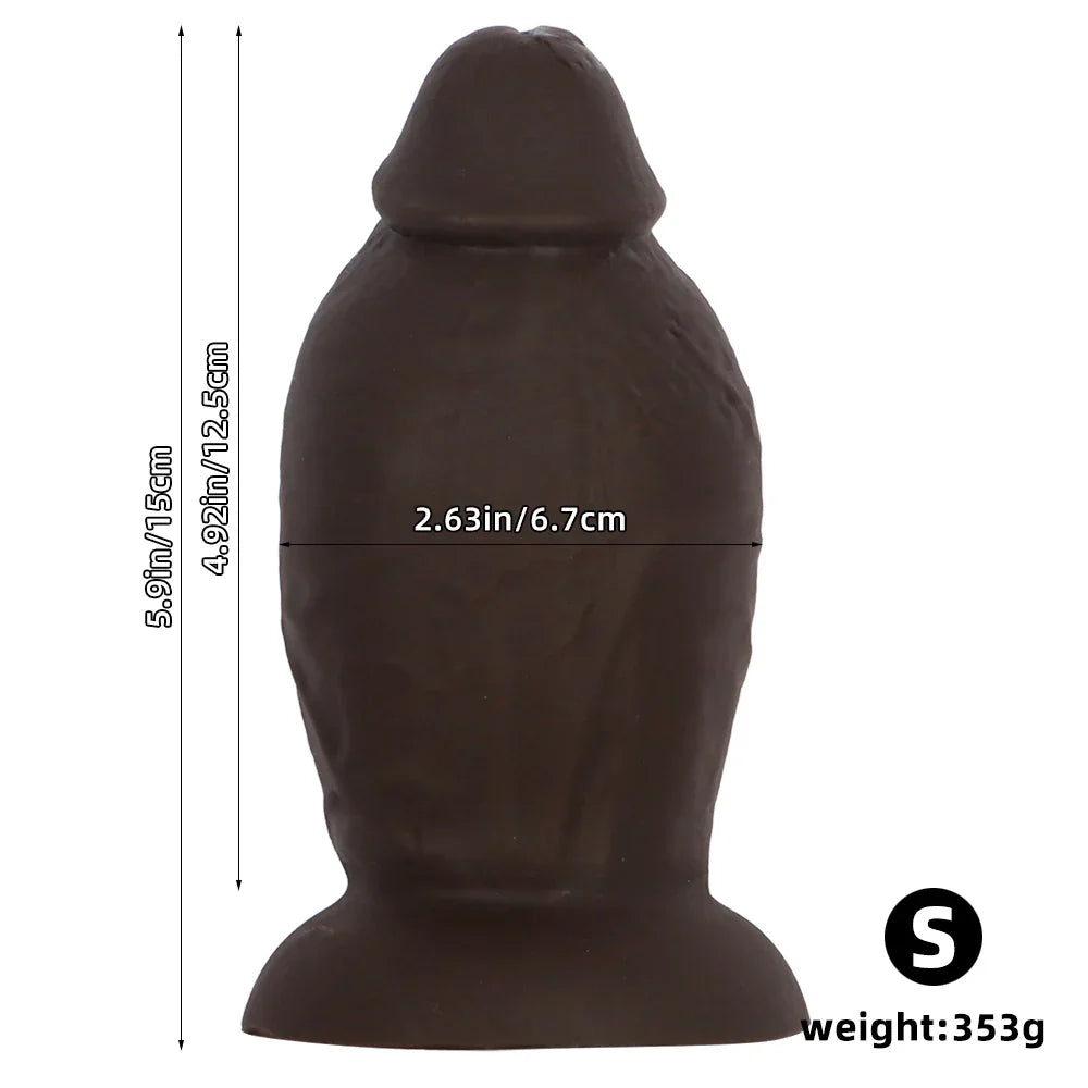 Xinghaya Black Thick Anal Dildo