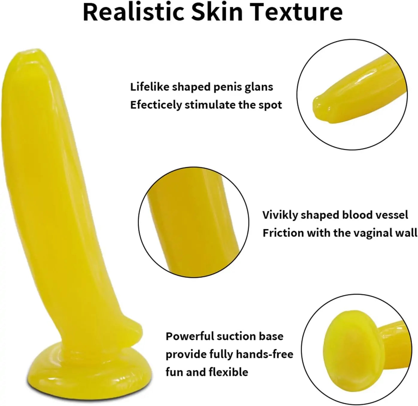 6.3 Inches Banana Dildo with Suction Cup anesidora 6.3 Inches Banana Dildo with Suction Cup anesidora