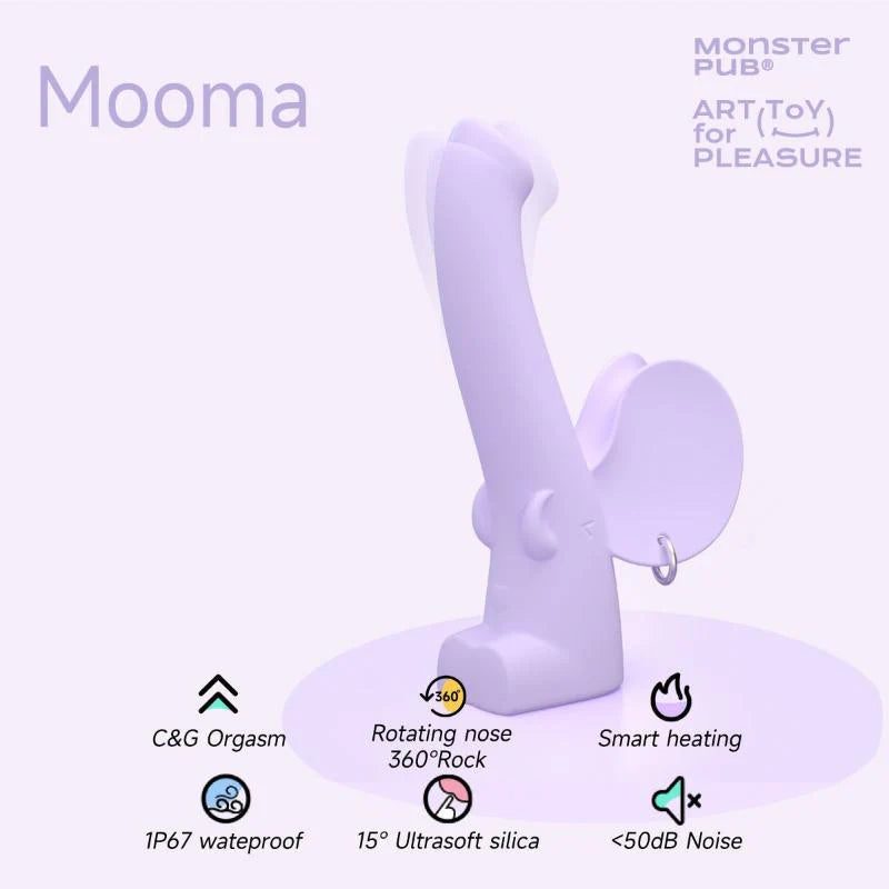 MOOMA Smart 360°Rotating Heating G Spot Vibrator