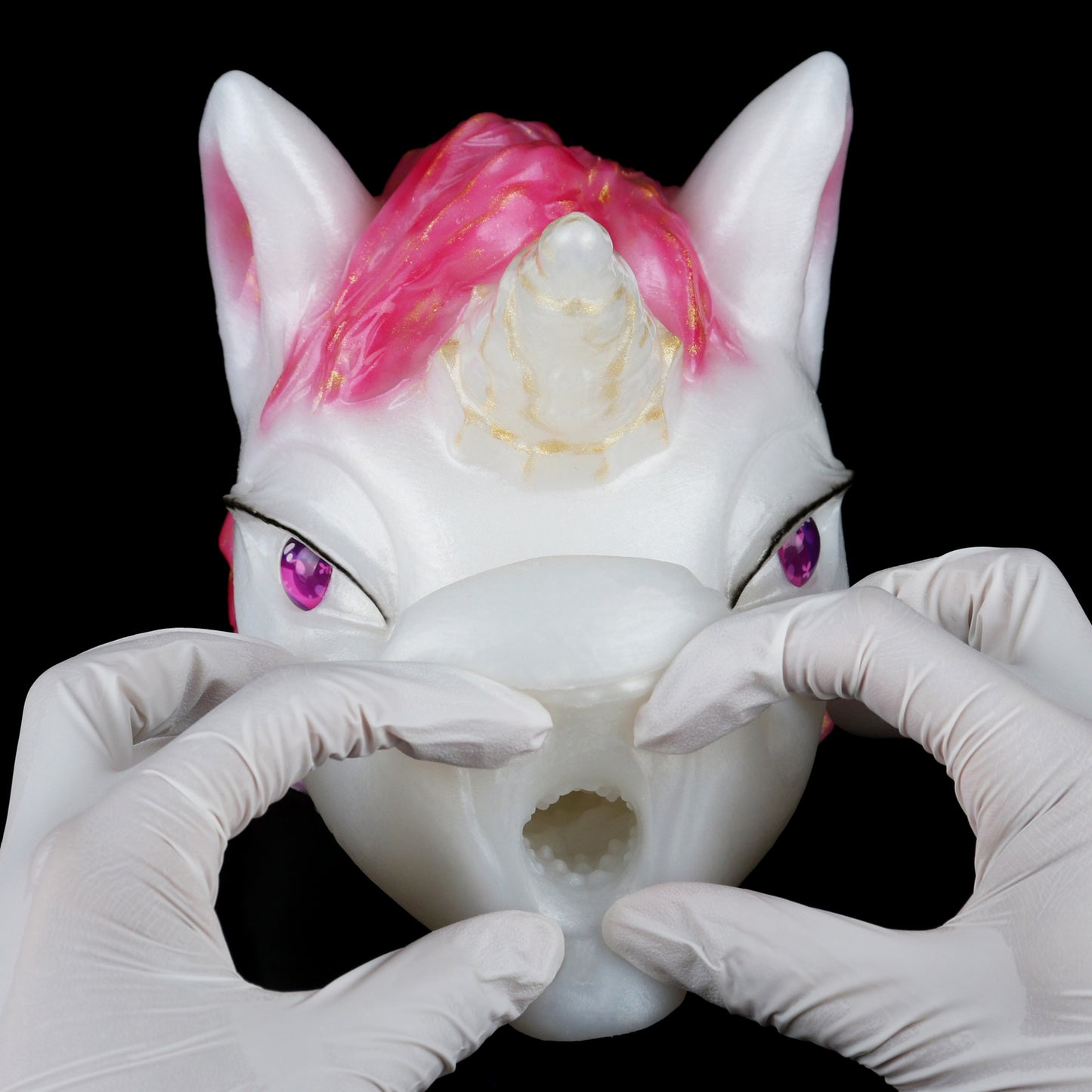 Pink Star Unicorn Fantasy Monster Girl Stroker