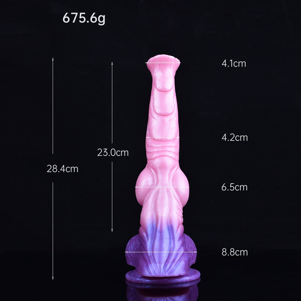 🐴 11.18-Inch Ajax - Giant Horse Dildo with Huge knot