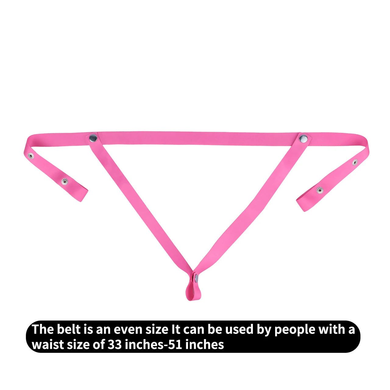 Wearable Lockable Silicone Chastity Pants(9 Size)