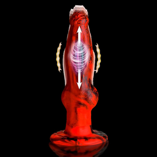 Hell Wolf Thrusting Vibrating Monster Dildo