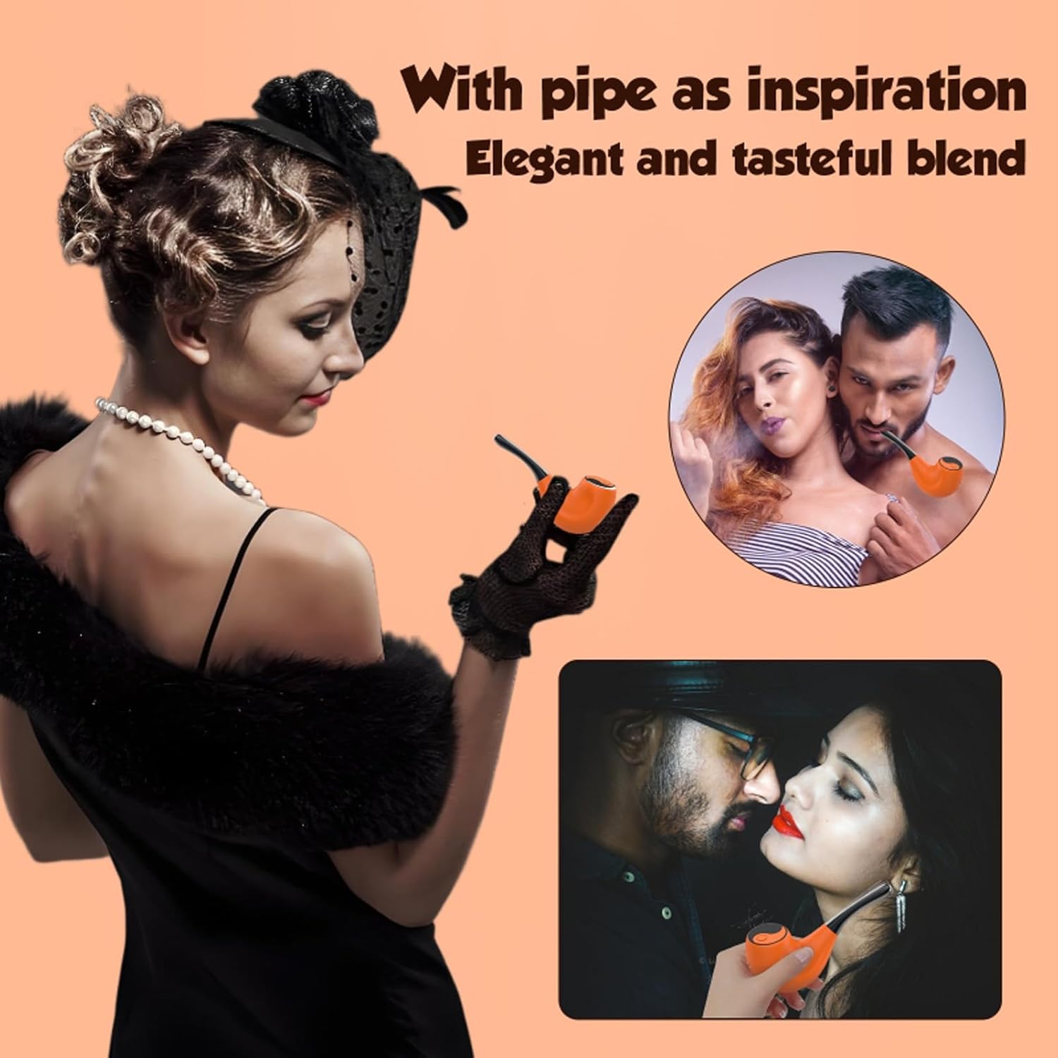 Pipe LED Screen Clit G-Spot Nipple Vibrator Sexual Pleasure Tool