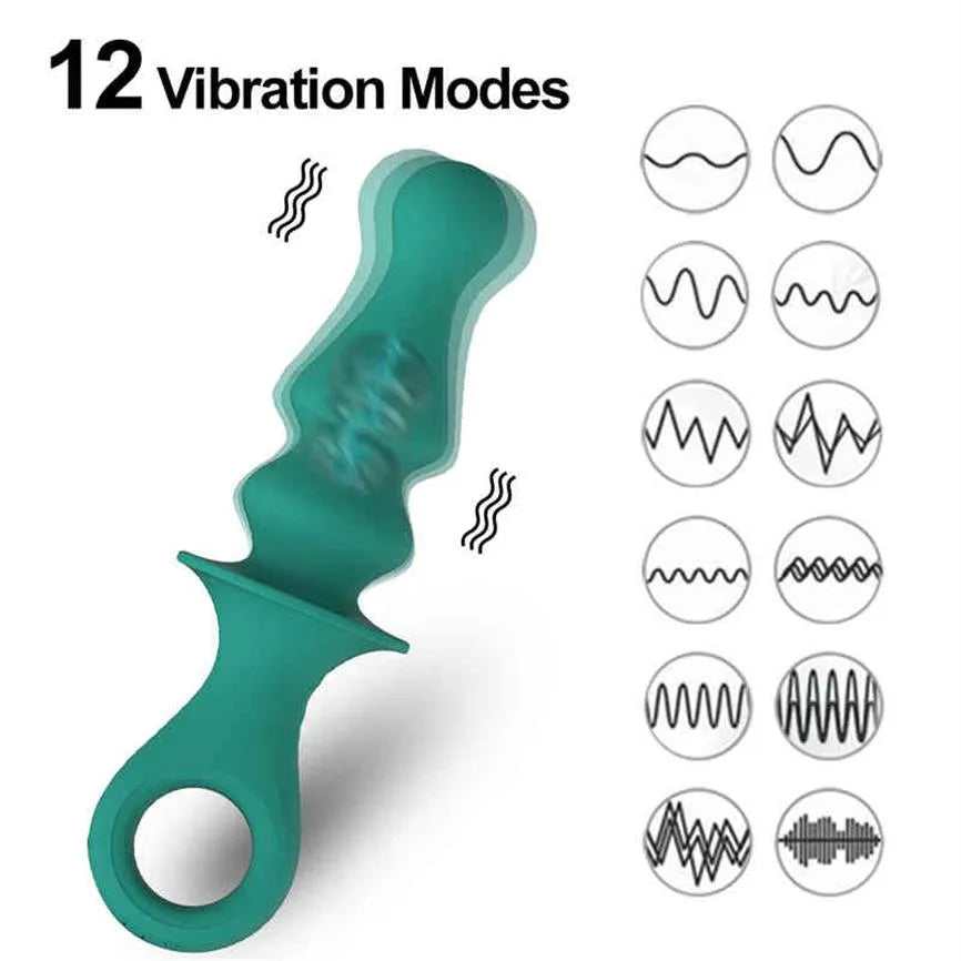 Ring Pop Vibrator Butt Plug