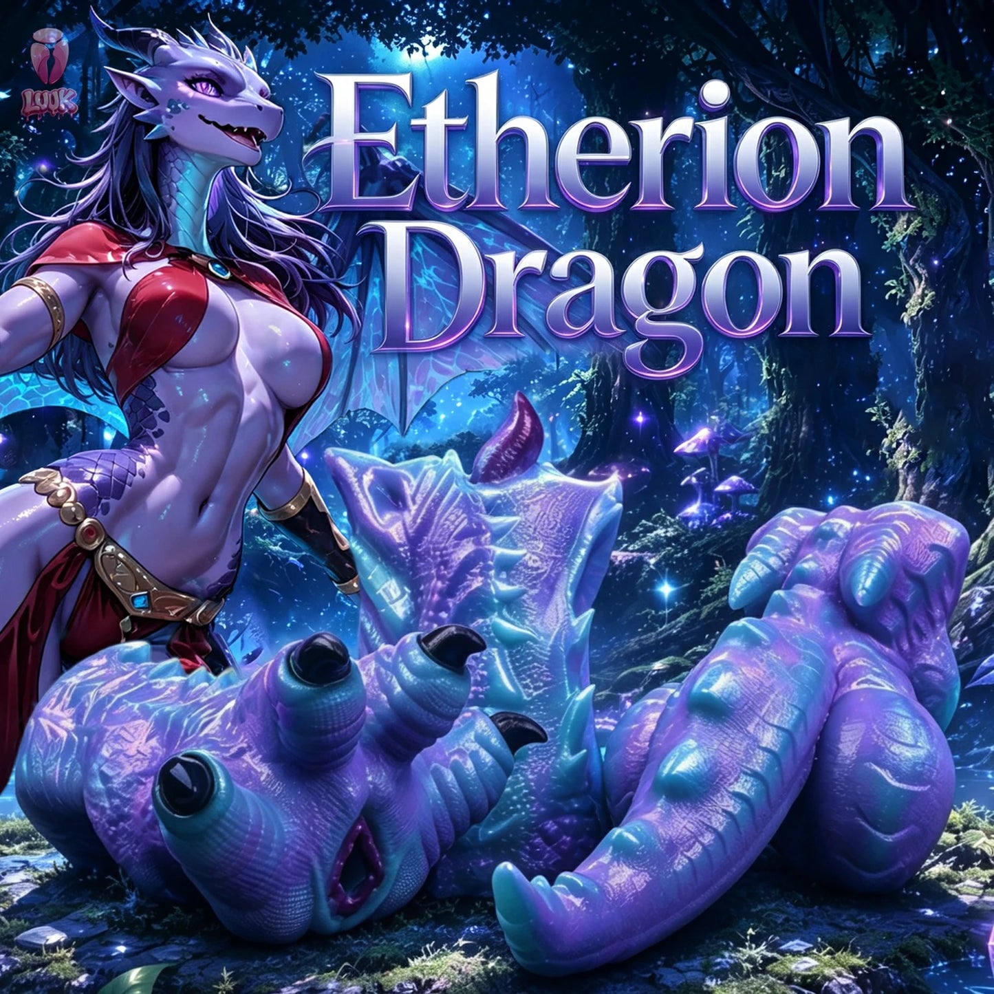 Etherion Dragon: Mythical Dragoness Fantasy Stroker Collection