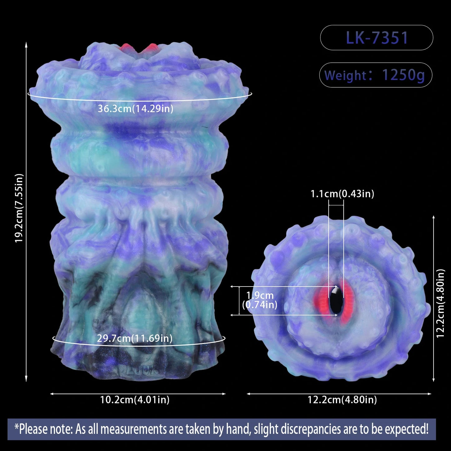 Tentacle Donut Liquid Silicone Masturbator