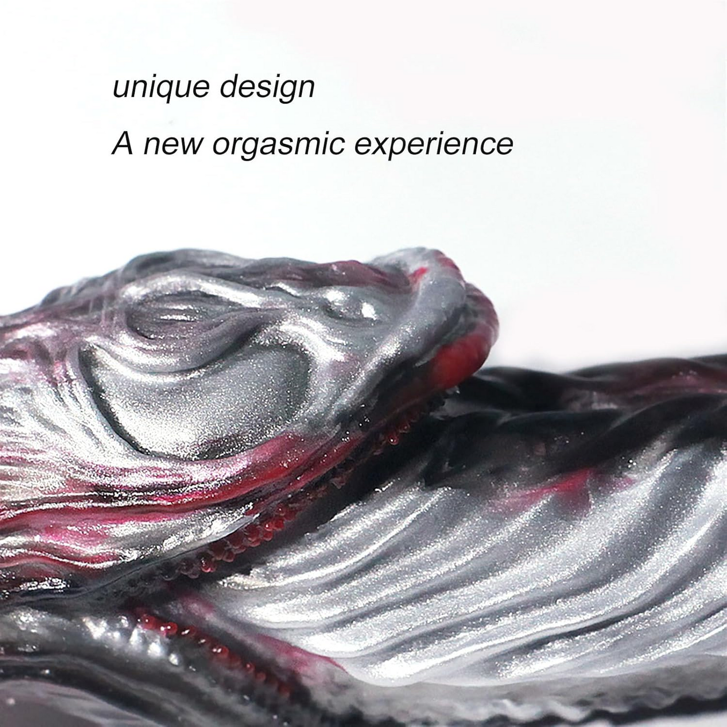 Venom Dildo Sawtooth 8 Inch Soft Tongue