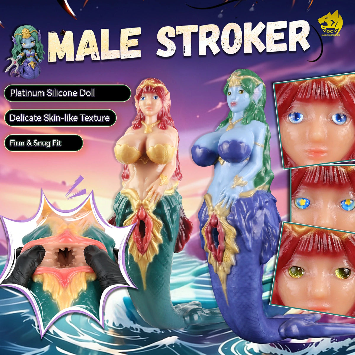 Jade Scale-Dual Channel Fantasy Male Stroker