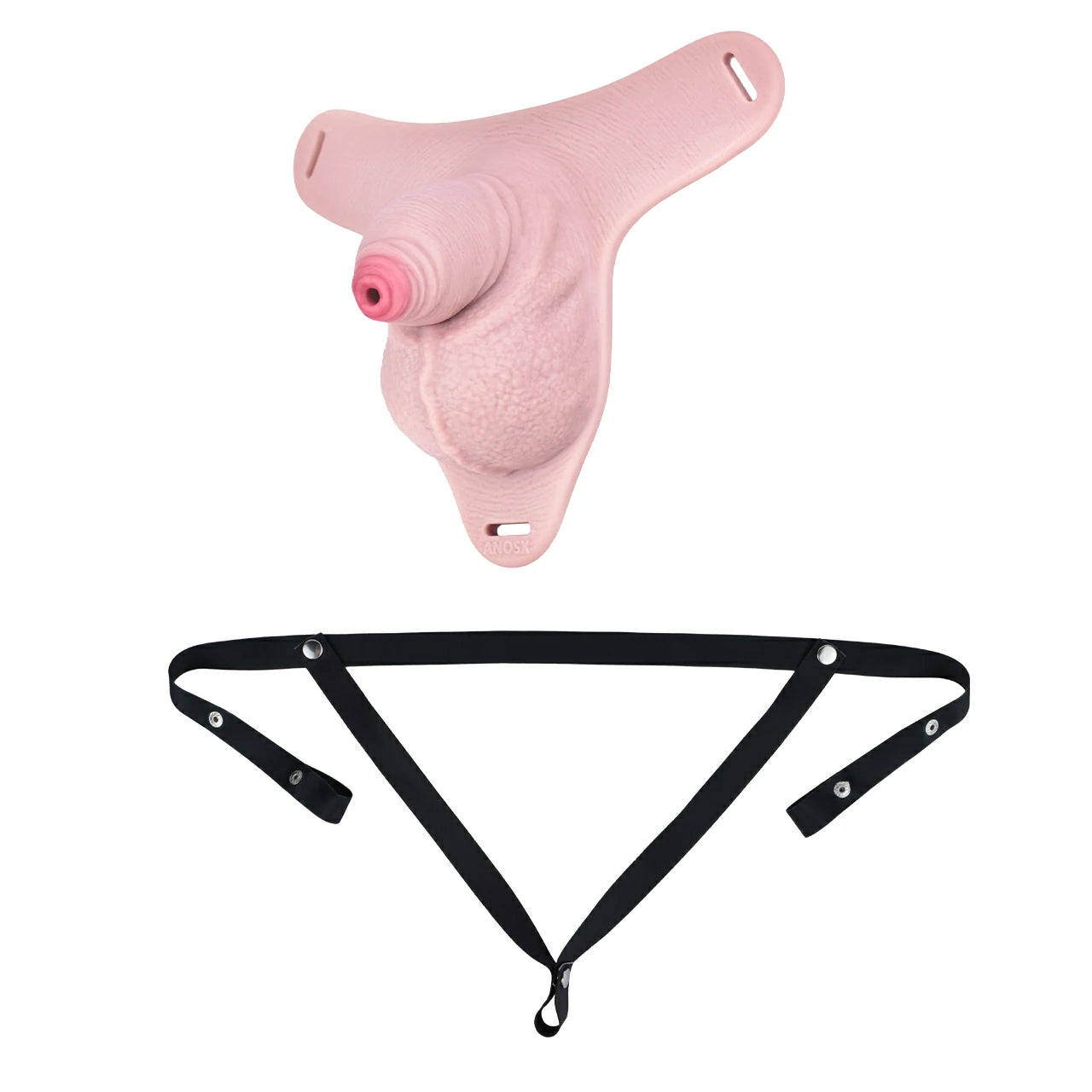 Wearable Lockable Silicone Chastity Pants(9 Size)