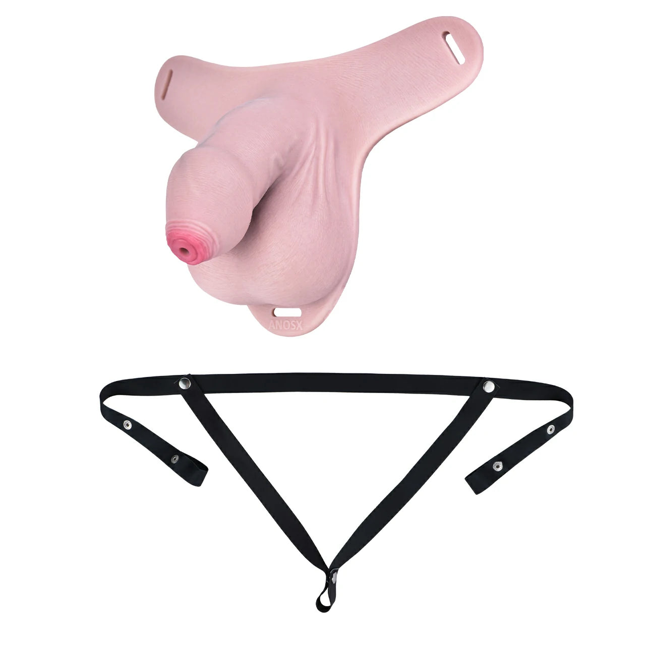 Wearable Lockable Silicone Chastity Pants(9 Size)