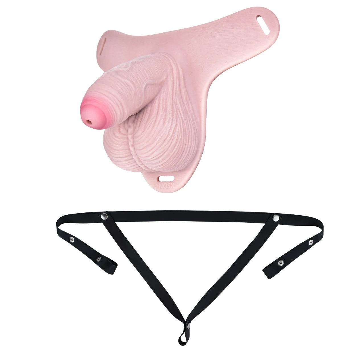 Wearable Lockable Silicone Chastity Pants(9 Size)