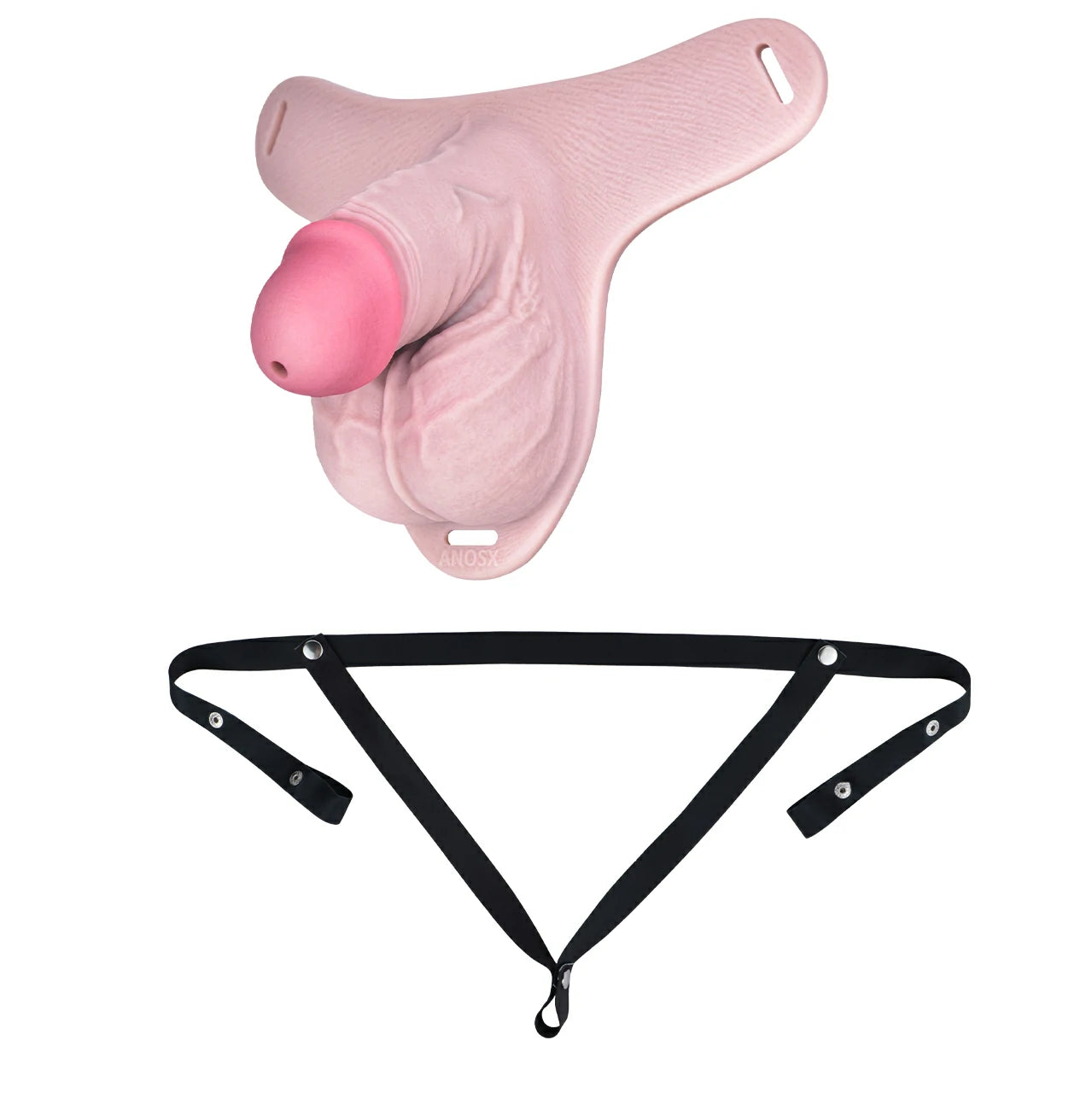 Wearable Lockable Silicone Chastity Pants(9 Size)