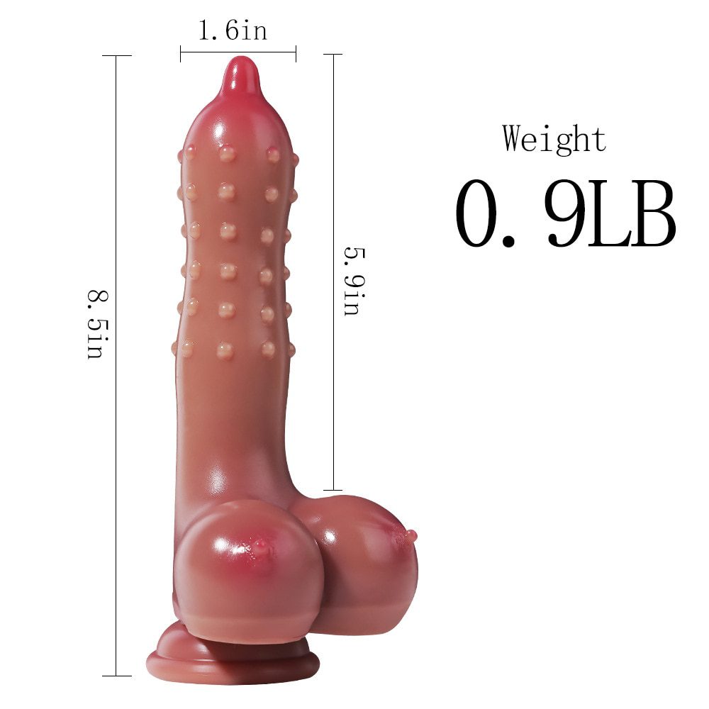 8.5inch Dotted Dildos Monster Women Dildo Animal Tentacle Papilla Dildo Anal Long Dildo Realistic Testicles Dildo Sex Toys Women