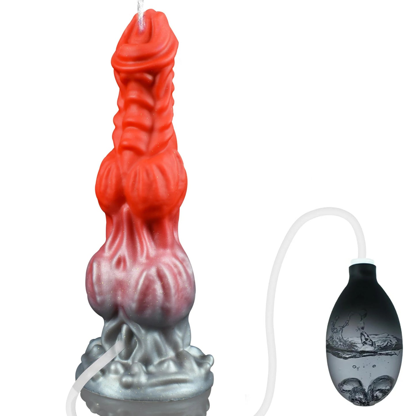 Anesidora Midnight Beast 8" Water-Spraying Canine Dildo