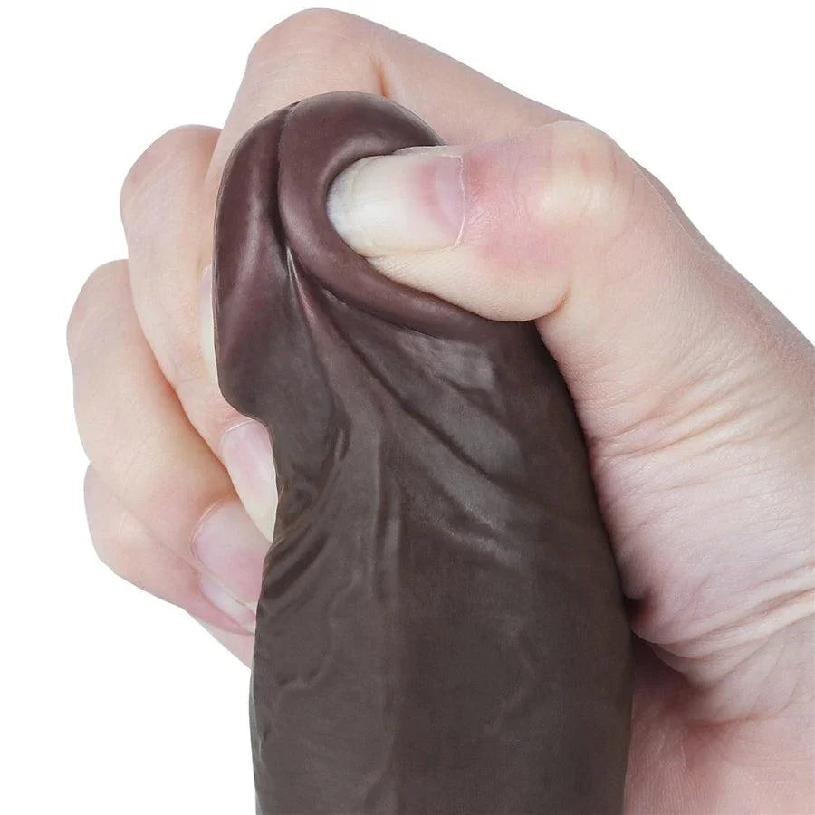 8 Inches Most Realistic Black Dildo for Women