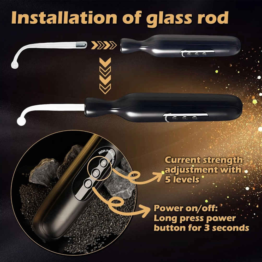 Electric Shock Chastity Stick Prostate Massager - Electrosex Kinky BDSM Anal Sex Toys