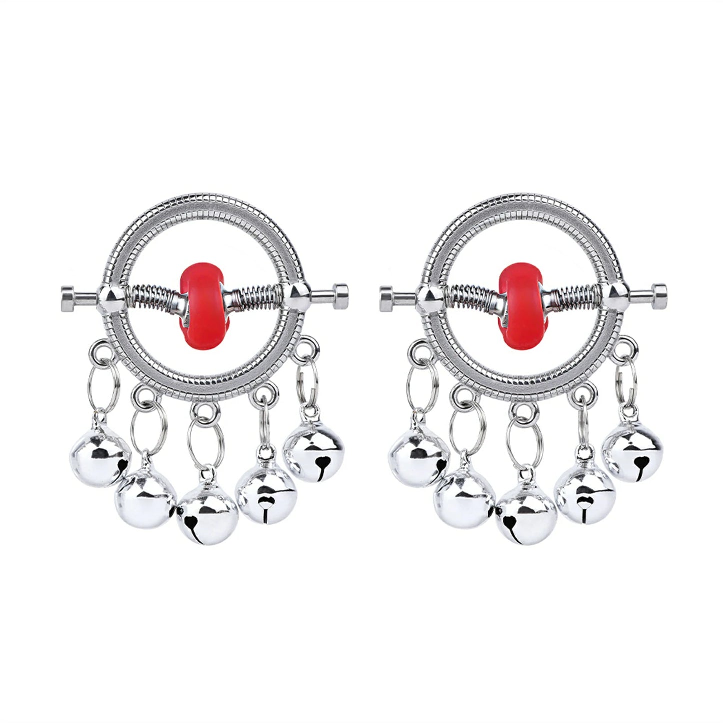 GlimmerDesire™ Luxury Non-Piercing Crystal Nipple Chain with Tassel • 2 Chic Styles