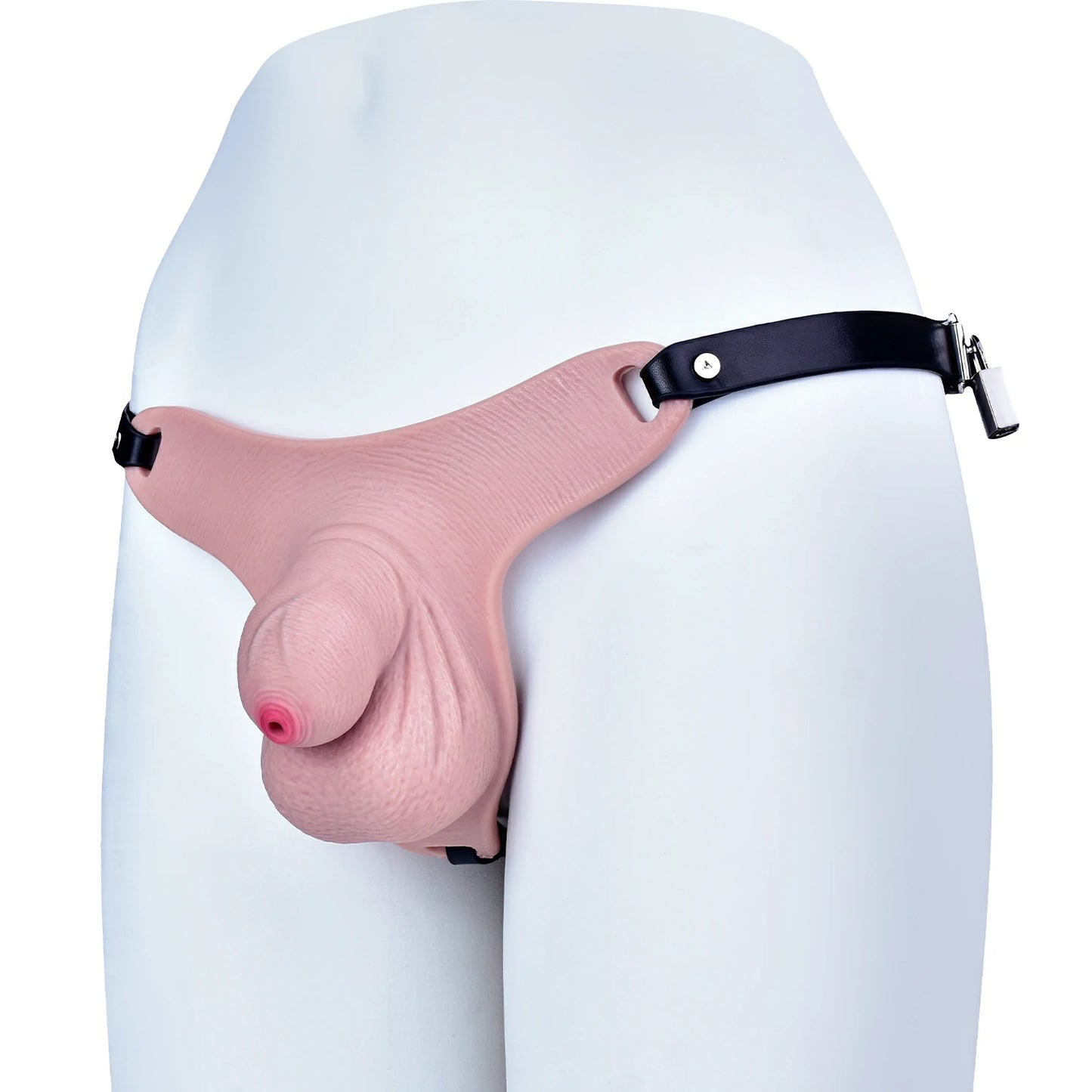 Wearable Lockable Silicone Chastity Pants(9 Size)