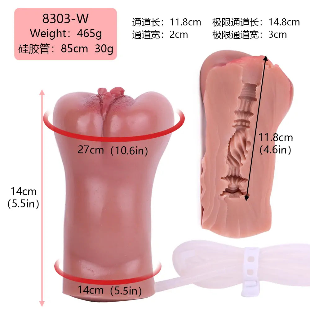 Realistic Squirting Vaginas with Syringe and Airbag