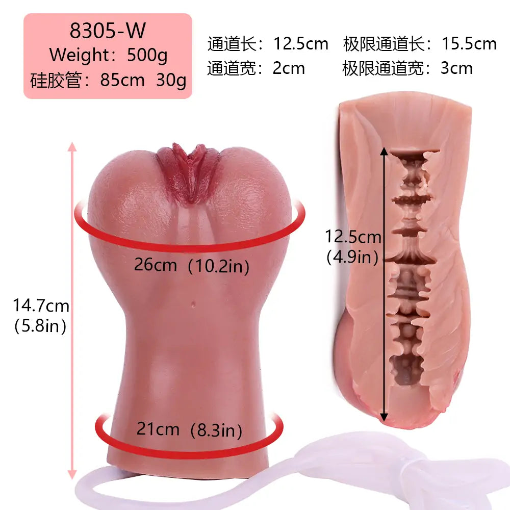 Realistic Squirting Vaginas with Syringe and Airbag