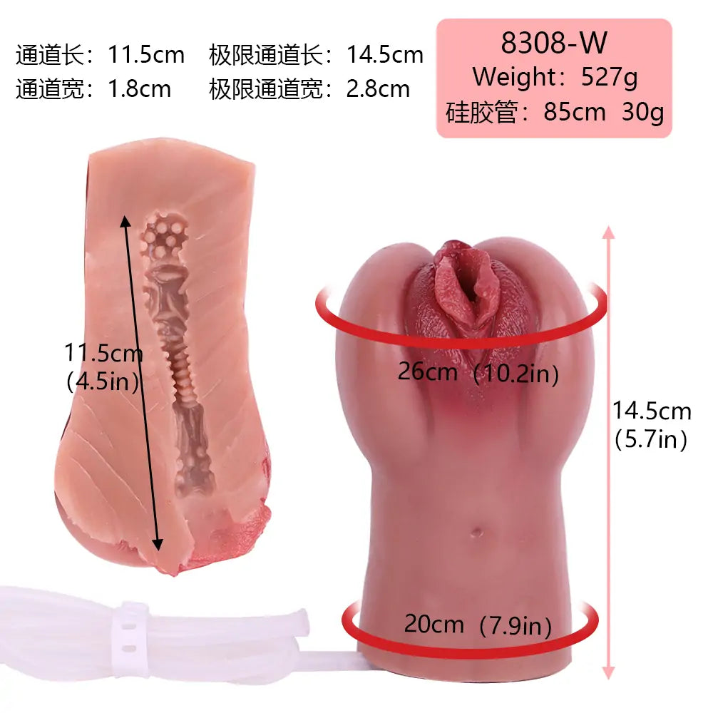 Realistic Squirting Vaginas with Syringe and Airbag