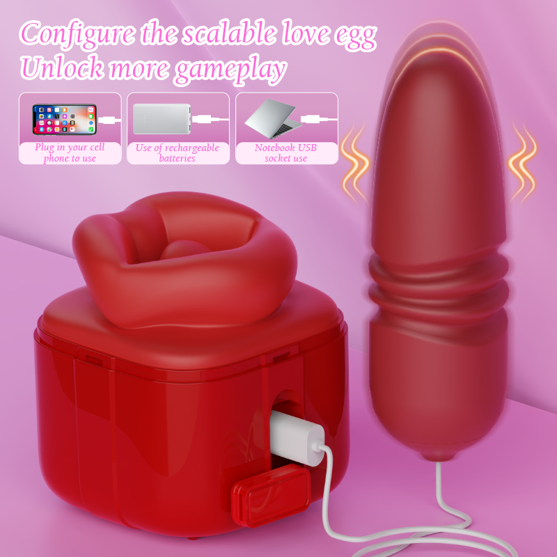 Gift Mouth Oral Suction Vibration Clitoral Stimulator Vibrators
