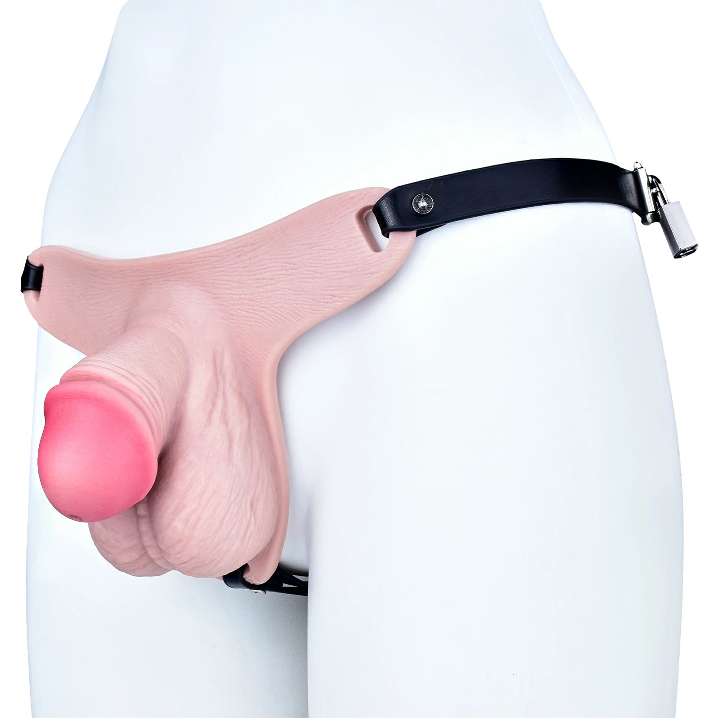 Wearable Lockable Silicone Chastity Pants(9 Size)