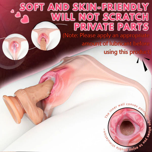 Realistic Wearable Silicone Vagina Pants