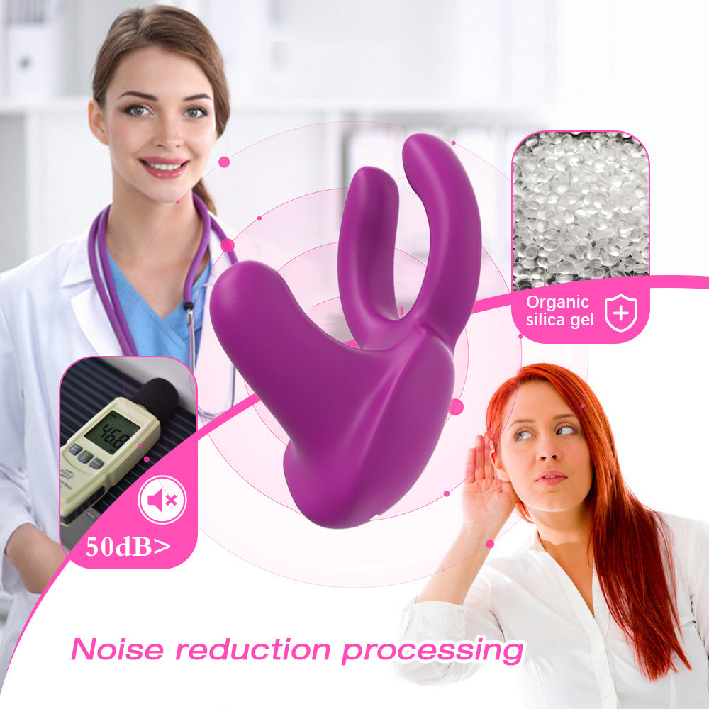 Clit Nipple Clamps Anal Plug - Remote Control Vibrating Panties Cock Ring Extra Quiet Sex Toy