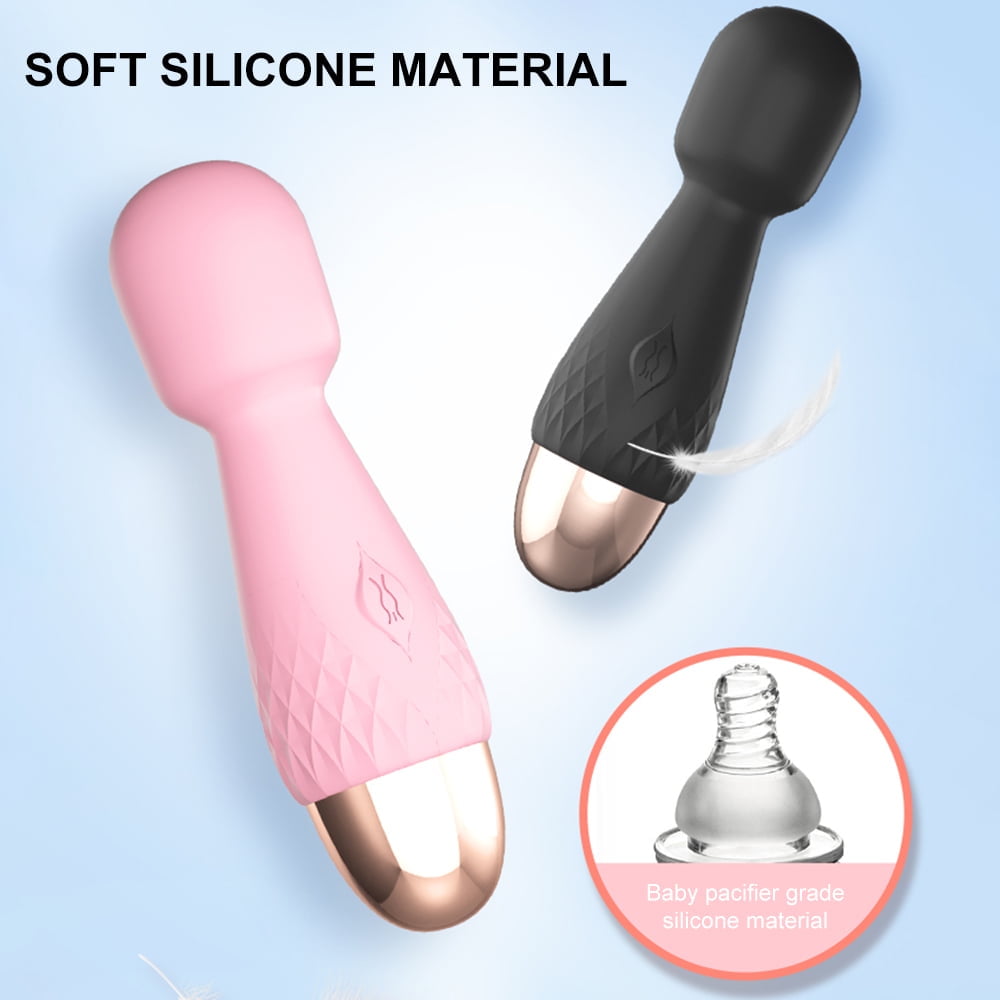Birdsexy Mini Vibrator Sex Toys for Women, Female G-Spot Clitoris Stimulator Massager AV Vibrator Partners Toy for Women, 10 Vibrating Modes Rechargeable Small Vibrators, Pink