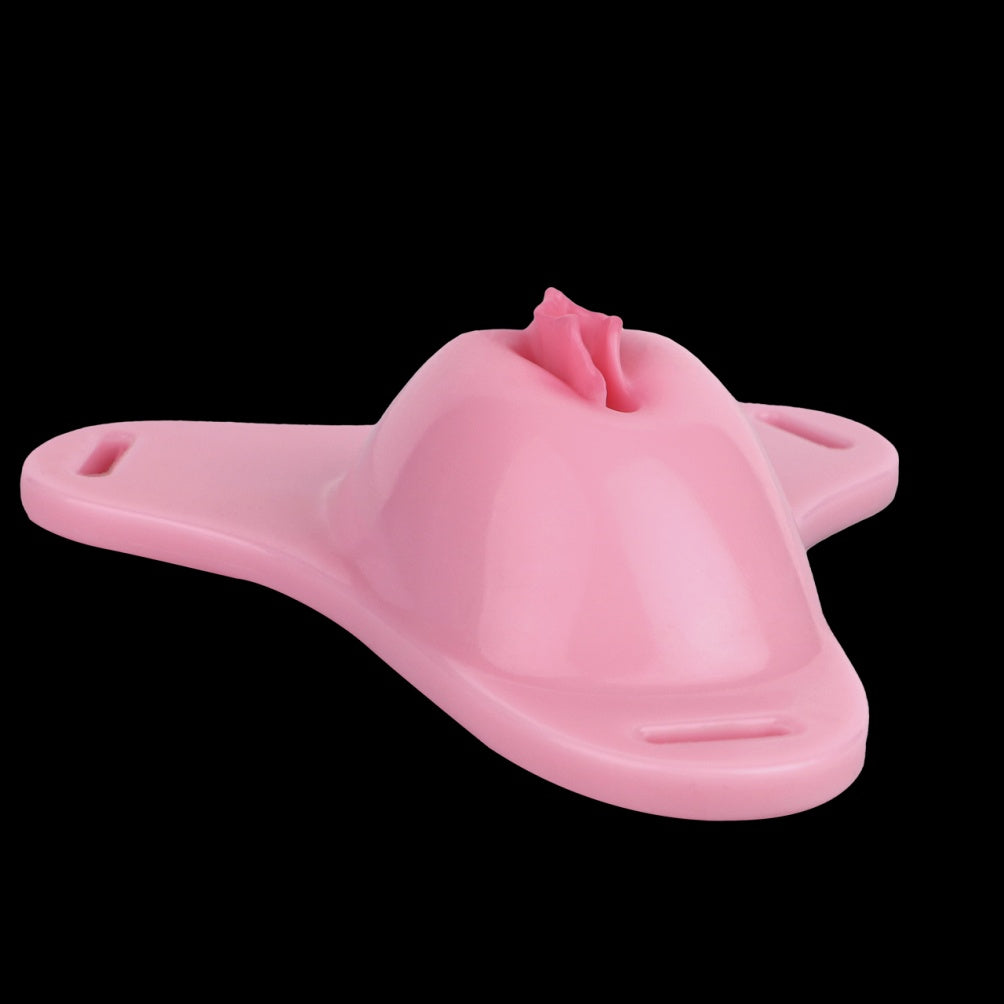 Realistic Fake Vagina Strap-on Silicone Pants – Shemale Sex Insert Silicone Toy