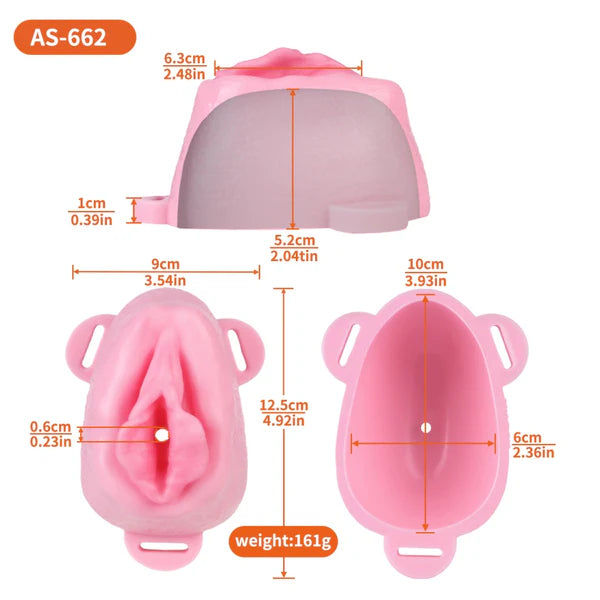 Realistic Strap on Vagina – Trans Sex Toys