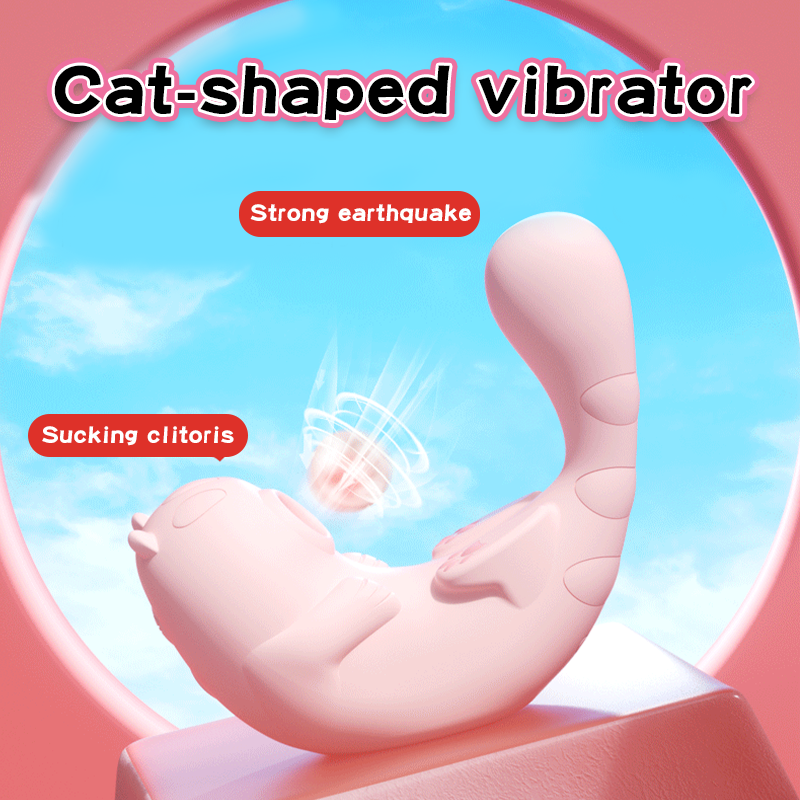 Yoga Cat Suction Clitoral G-spot Vibrator APP Remote Control