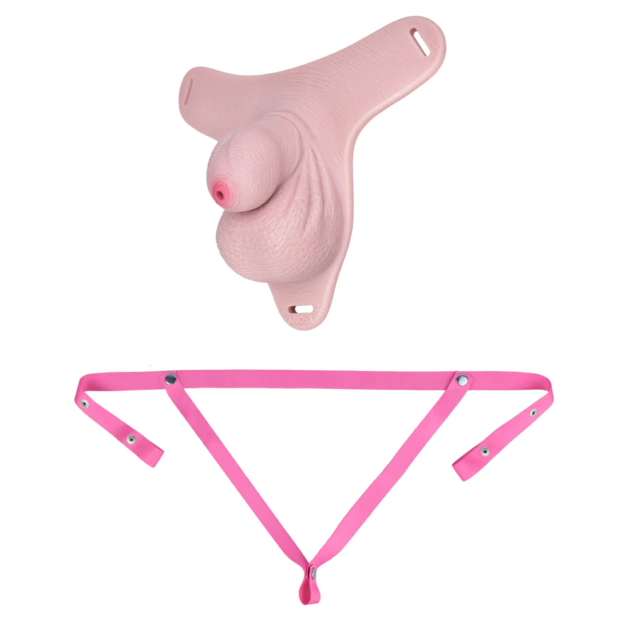 Wearable Lockable Silicone Chastity Pants(9 Size)