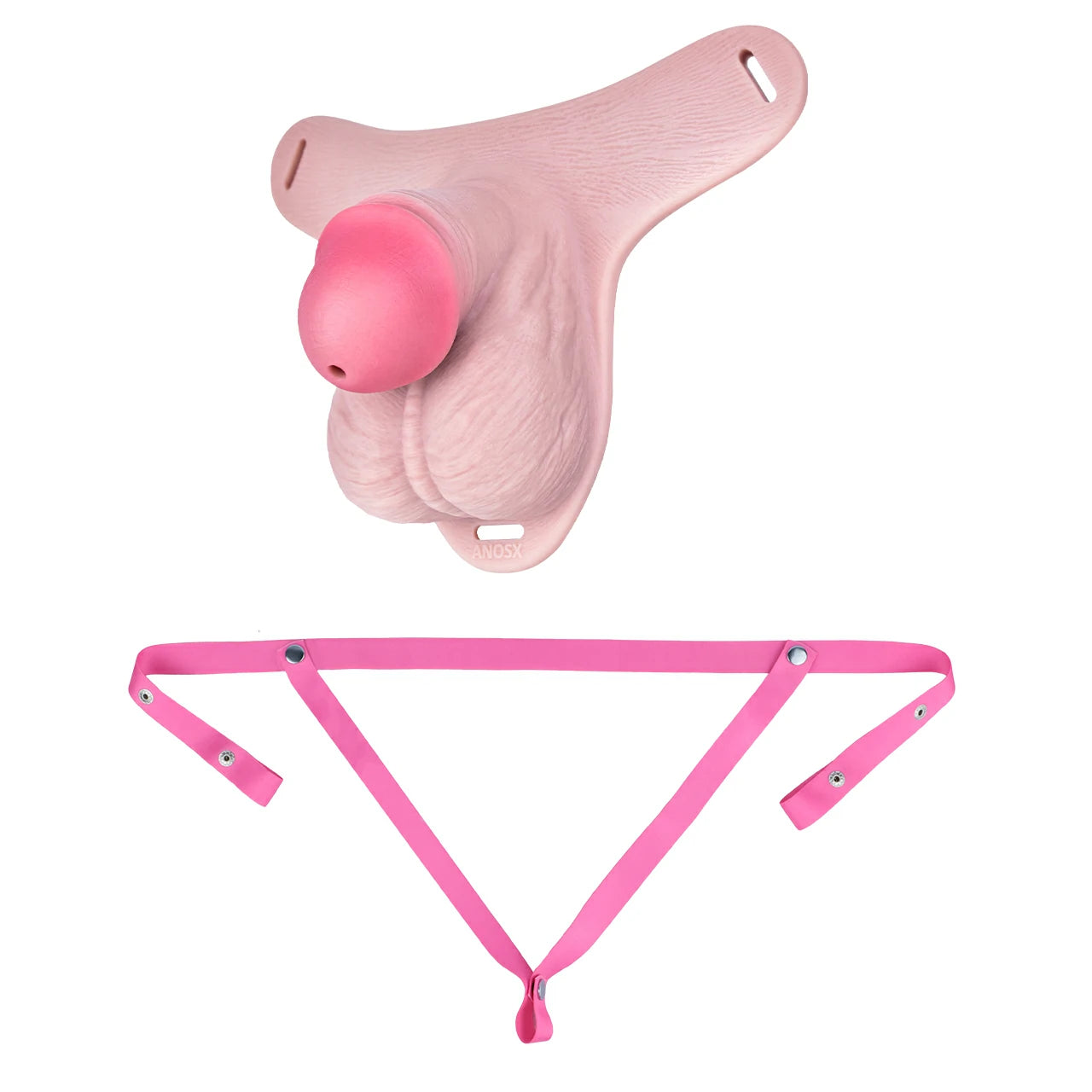 Wearable Lockable Silicone Chastity Pants(9 Size)