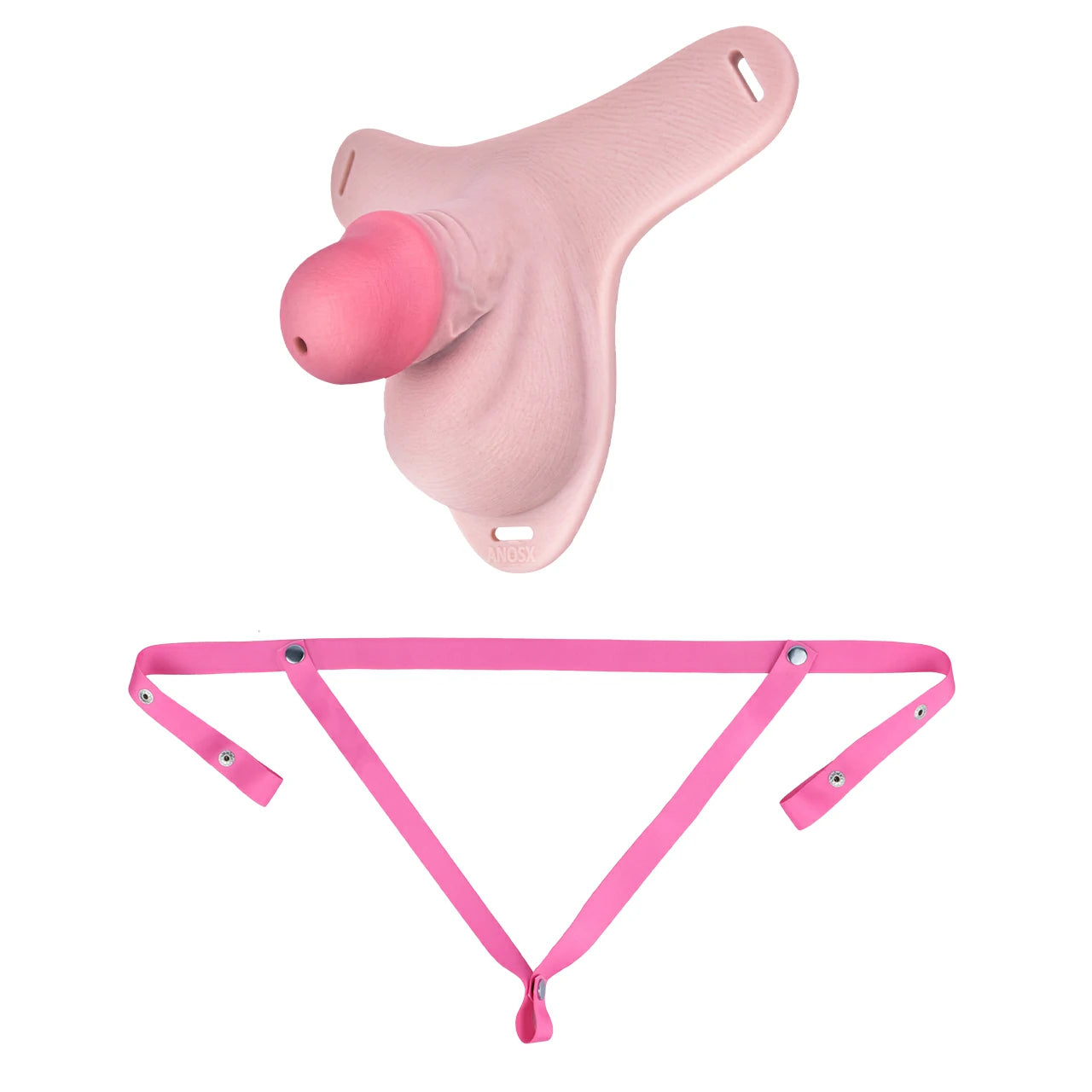 Wearable Lockable Silicone Chastity Pants(9 Size)