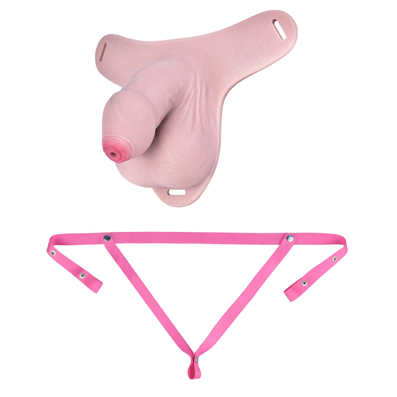 Wearable Lockable Silicone Chastity Pants(9 Size)