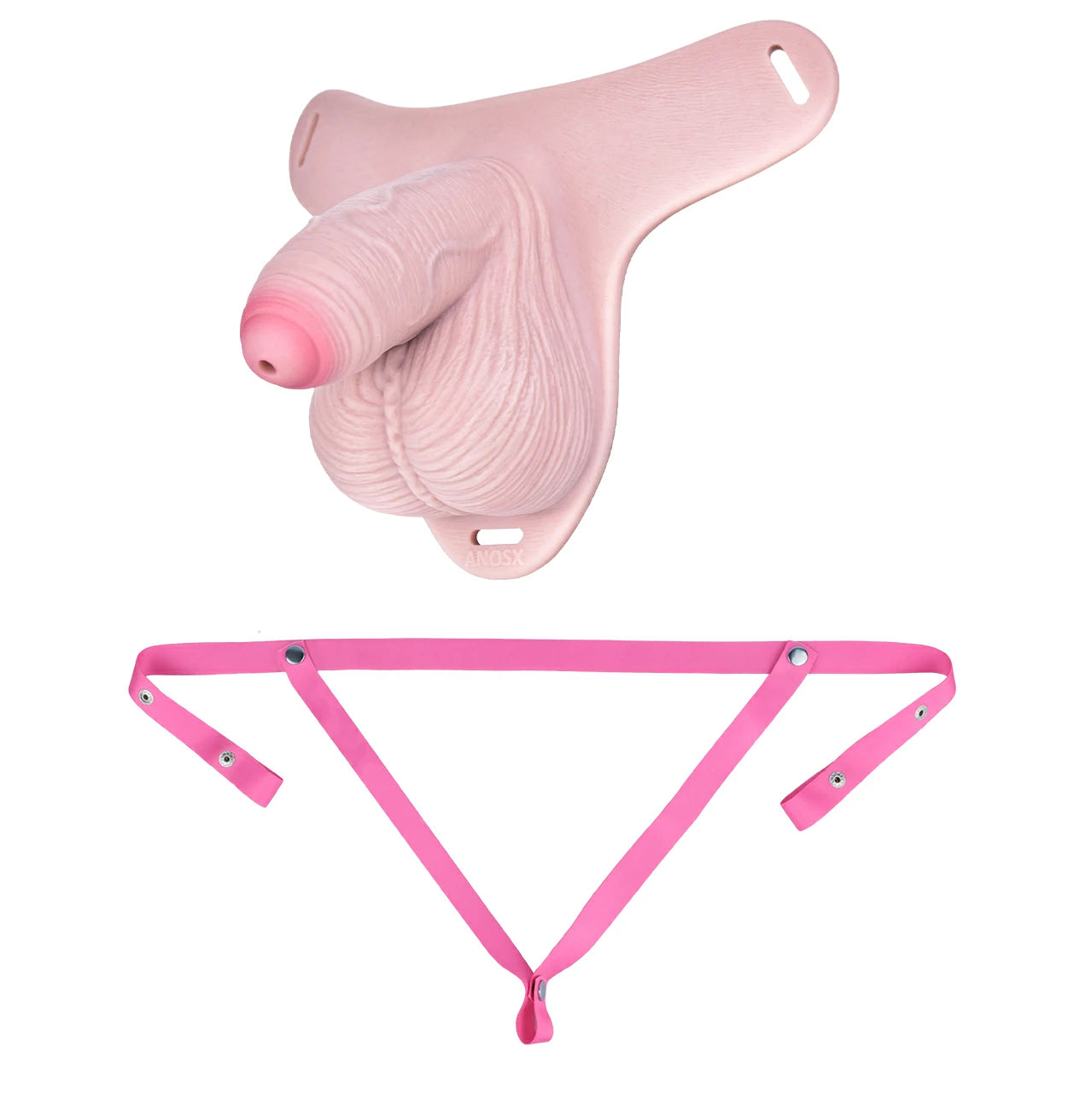 Wearable Lockable Silicone Chastity Pants(9 Size)