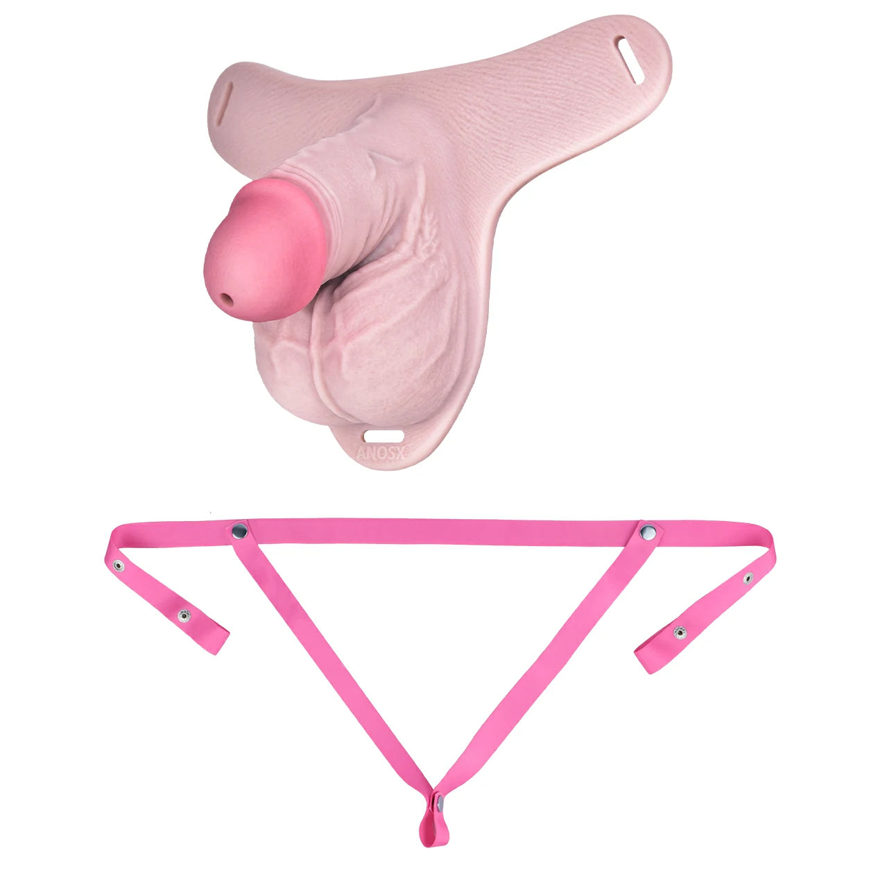 Wearable Lockable Silicone Chastity Pants(9 Size)