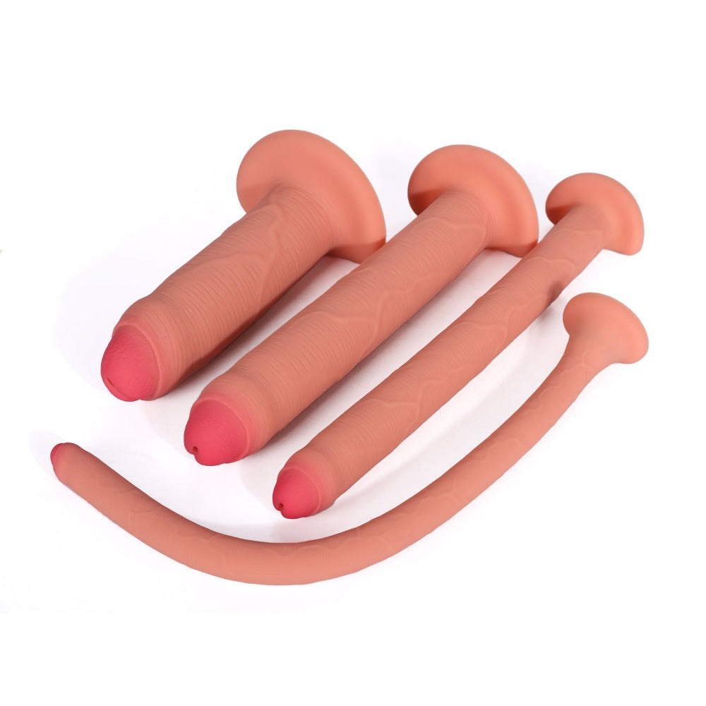 River - 9 Inch Realistic Dildo - Enema Dildo - Squirting Dildo