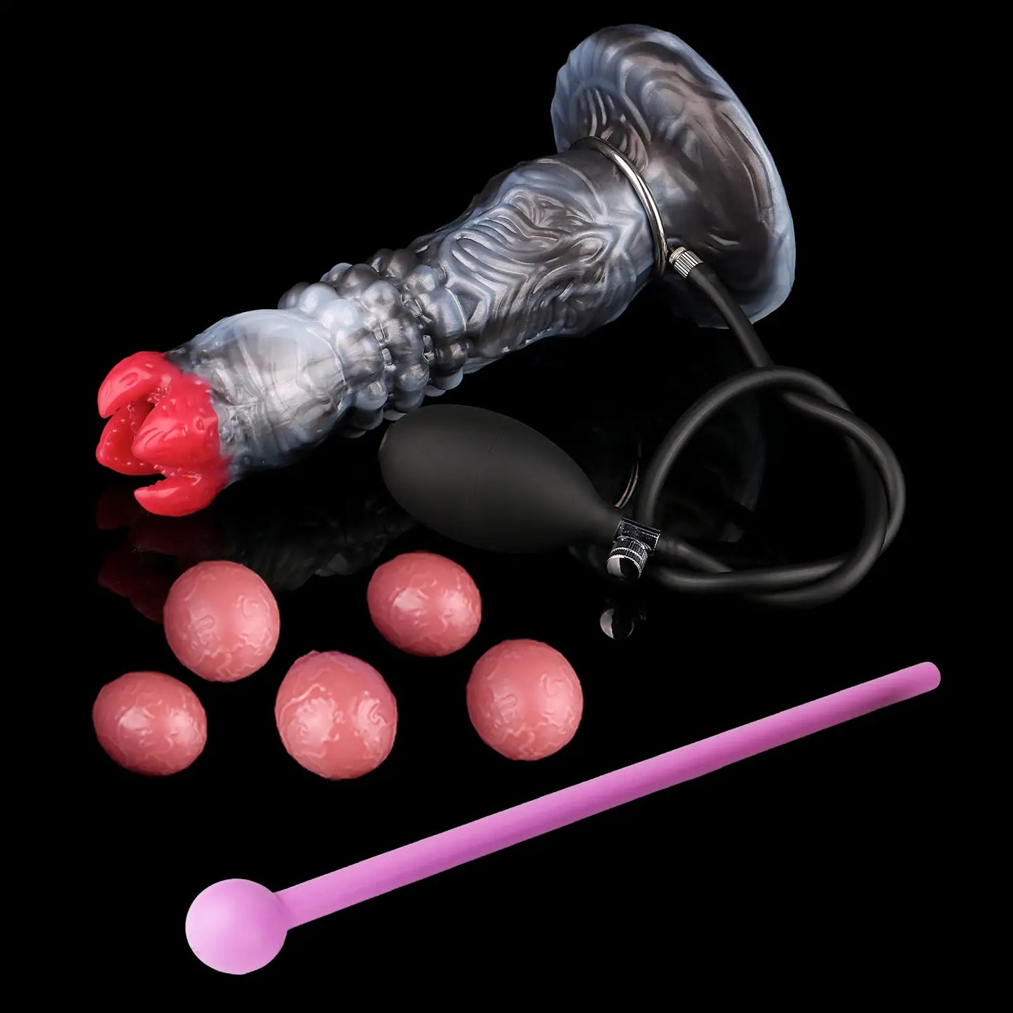 Fantasy Petal Inflatable Ovipositor Dildo