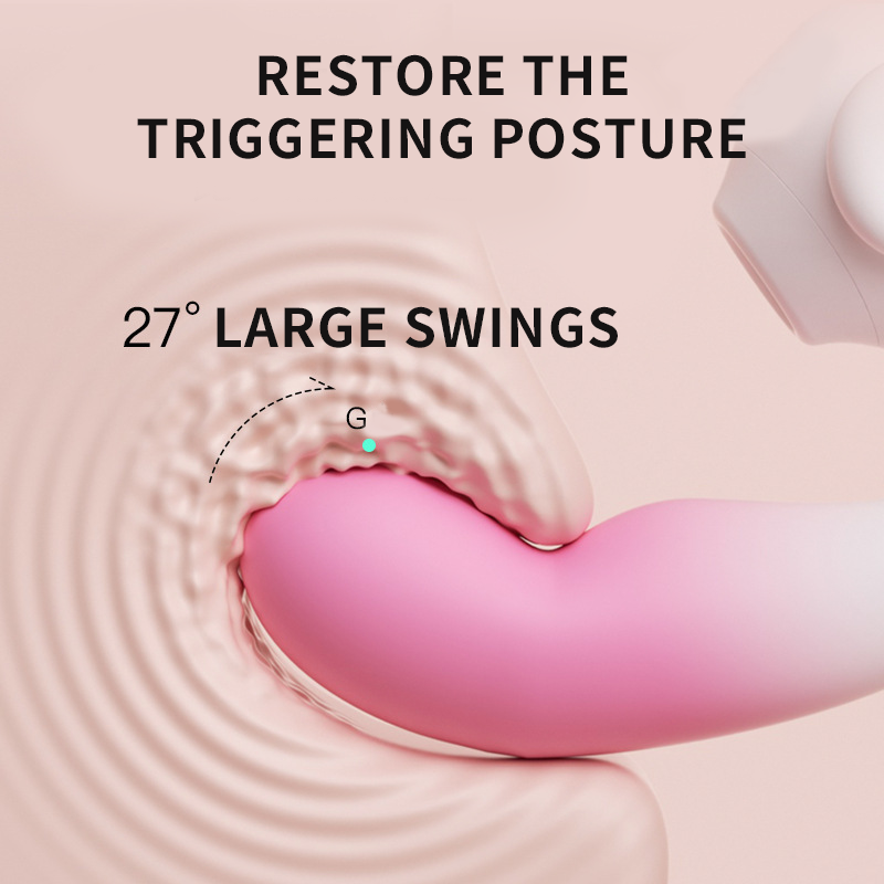 Pressure-sensitive Vibration & Flapping G Spot Vibrator With APP