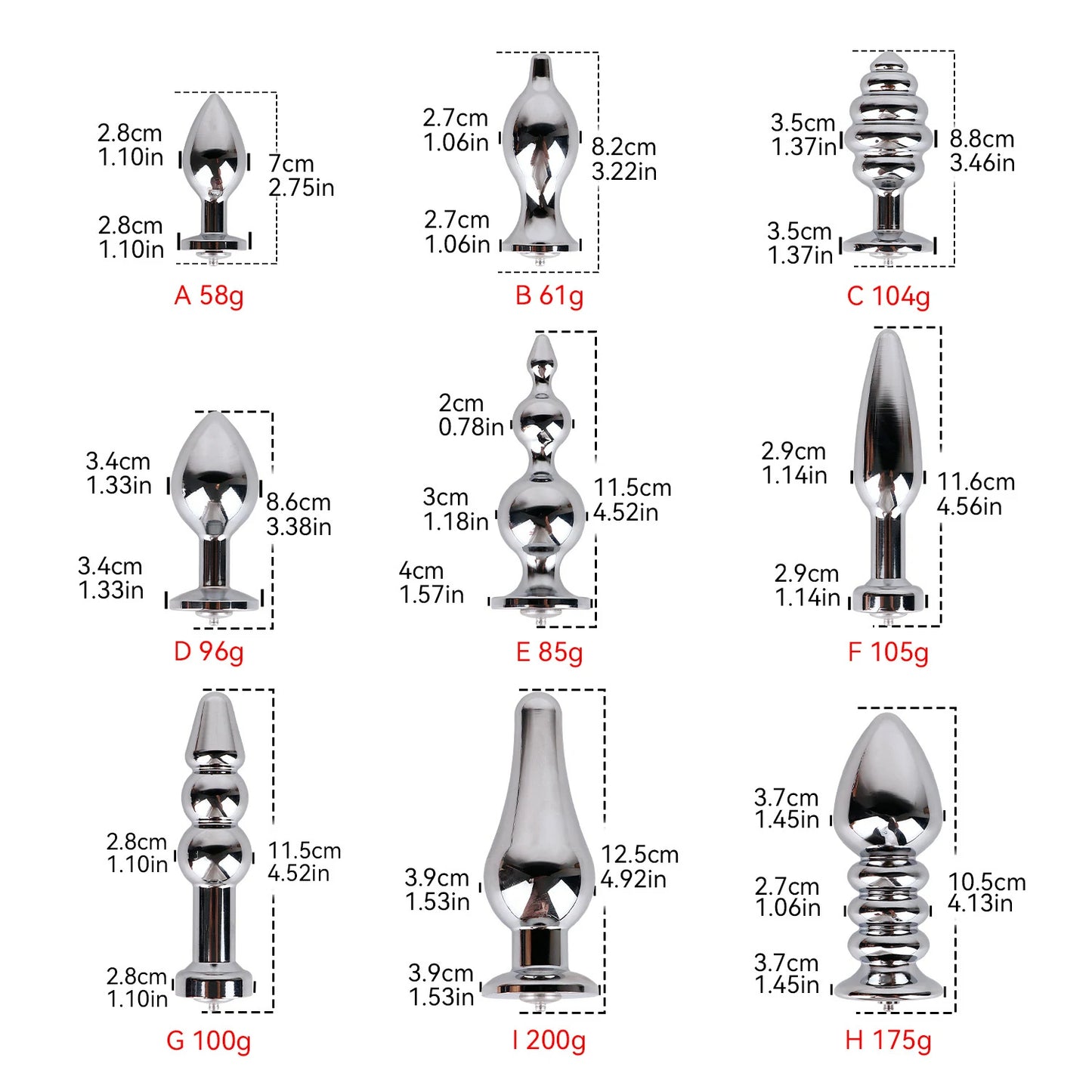 Adjustable Electric Shock Anal Plug Chastity Belt