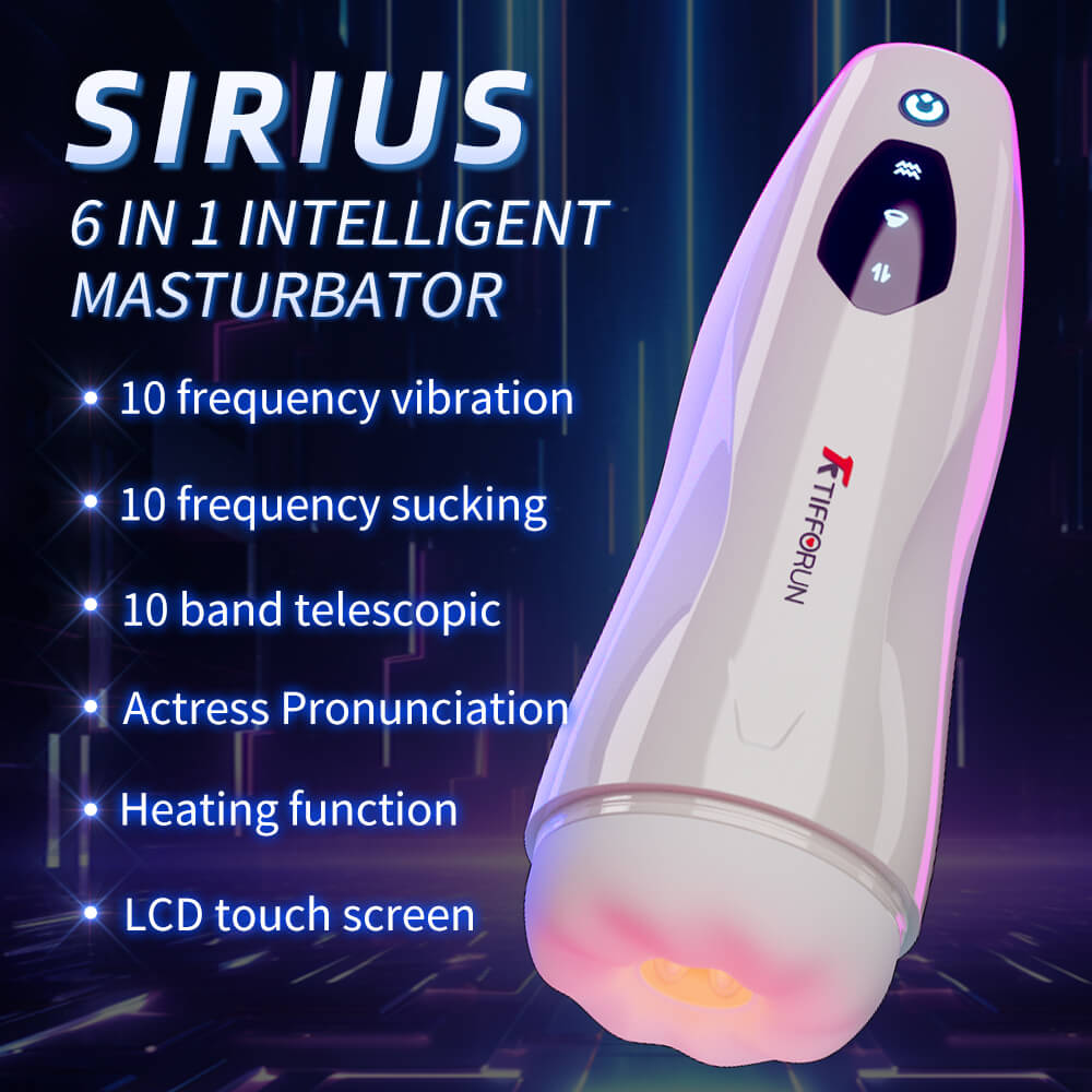 ANESIDORA Sirius - 6 in 1 Intelligent Telescopic Blowjob Automatic Masturbator3